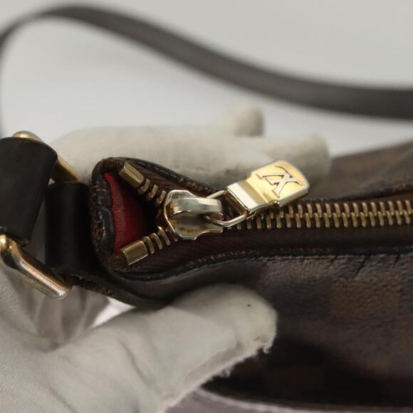 LOUIS VUITTON Damier Ebene Bloomsbury PM Shoulder Bag N42251 - Picture 10 of 16